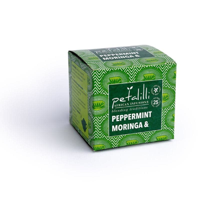 Peppermint & Moringa tea box